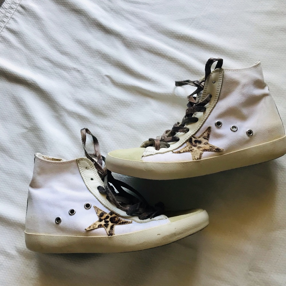 GOLDEN GOOSE
Francy Animalier Star Sneakers - Picture 3 of 16
